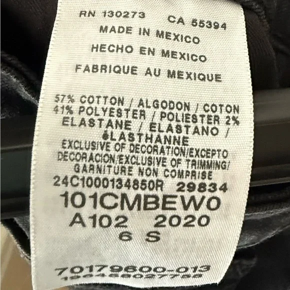 Lee Black Flare Leg Jeans Size 6 – Stylish & Versatile, Excellent Condition - Picture 4 of 5